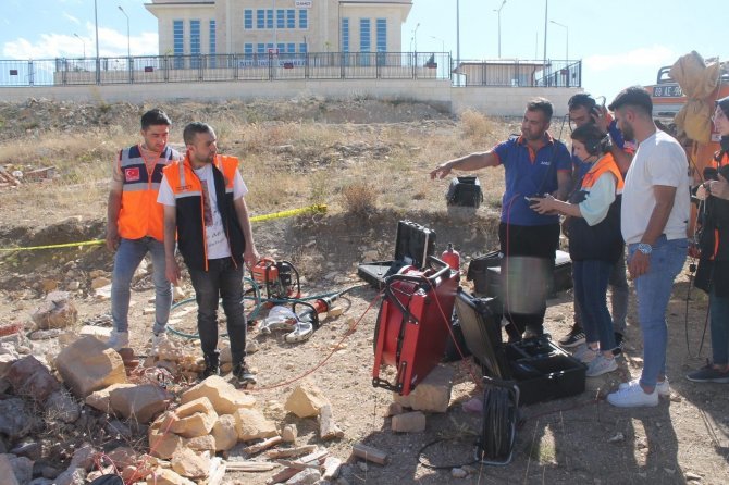 Afad Personeli Eğitimden Geçti