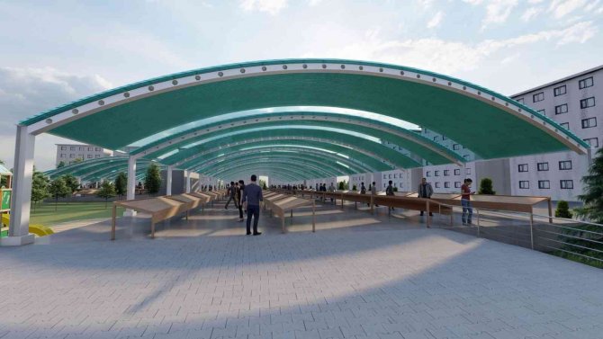 Altınova Mahallesi Kapalı Pazaryerinin Yapımına Başlandı