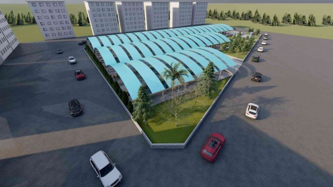 Altınova Mahallesi Kapalı Pazaryerinin Yapımına Başlandı