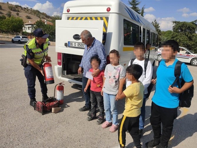 Ankara’da Okul Servislerine Denetim