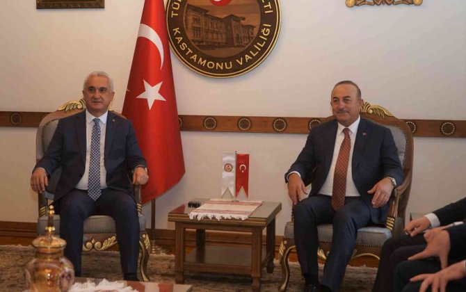 Dışişleri Bakanı Mevlüt Çavuşoğlu, Kastamonu’yu Ziyaret Etti