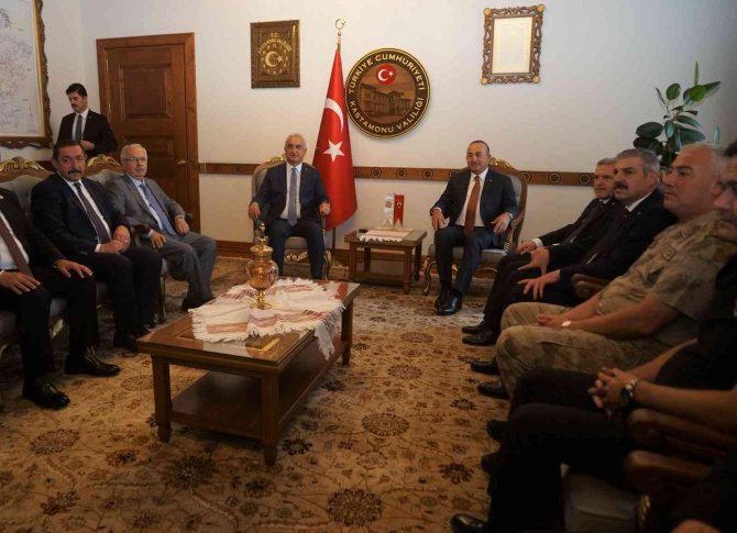 Dışişleri Bakanı Mevlüt Çavuşoğlu, Kastamonu’yu Ziyaret Etti