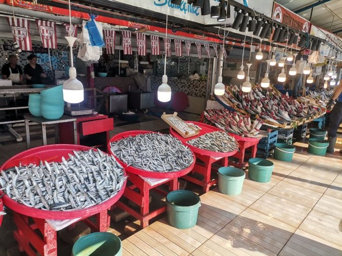 Bandırma’daki Balık Tezgahlarında Bolluk Var