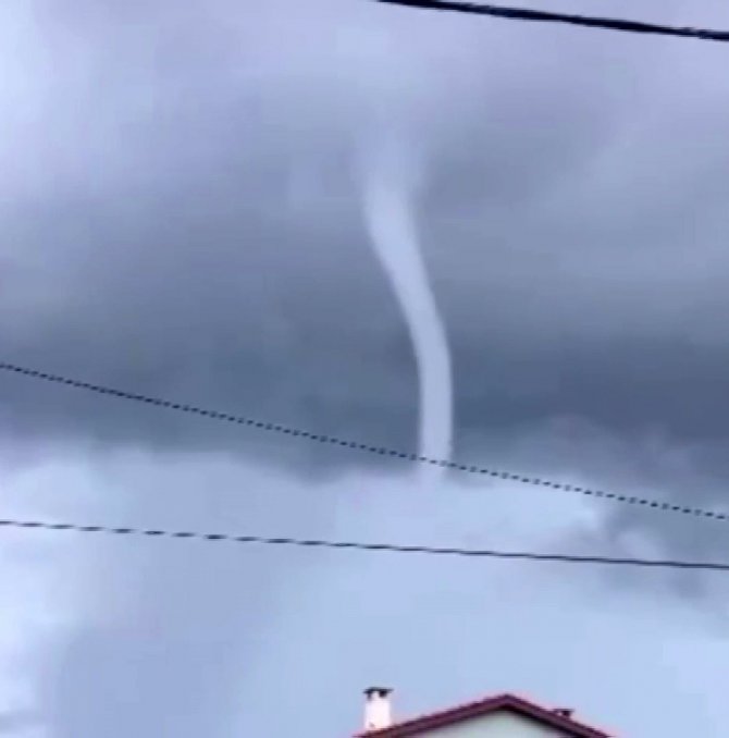 Beykoz’da Denizde Su Hortumu Oluştu