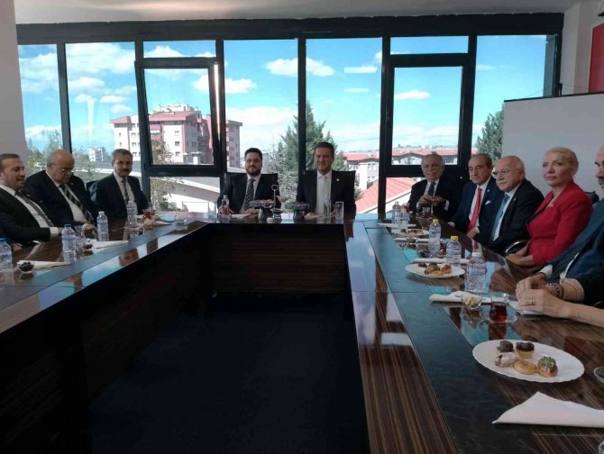 Btp Genel Başkanı Baş’tan Tdp Genel Başkanı Sarıgül’e Ziyaret