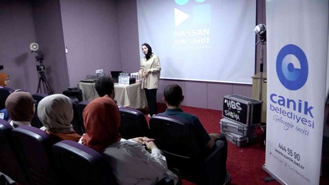 Canik Sinema Akademisi’ne Gençlerden Yoğun İlgi