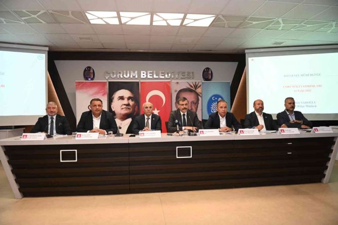 Dsi̇ Genel Müdürlüğünün Çorum’daki Çalışmaları Ve Planlanan Projeleri İncelendi