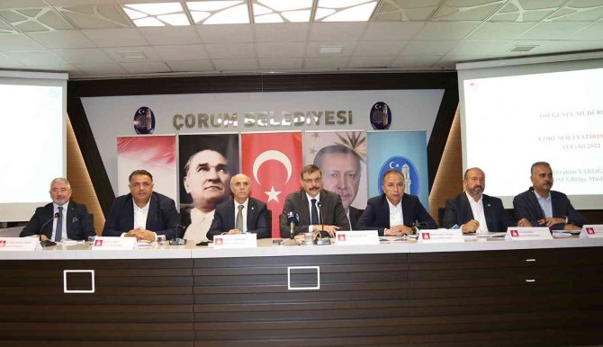 Dsi̇’den Çorum’da 10.5 Milyar Tl’lik Yatırım