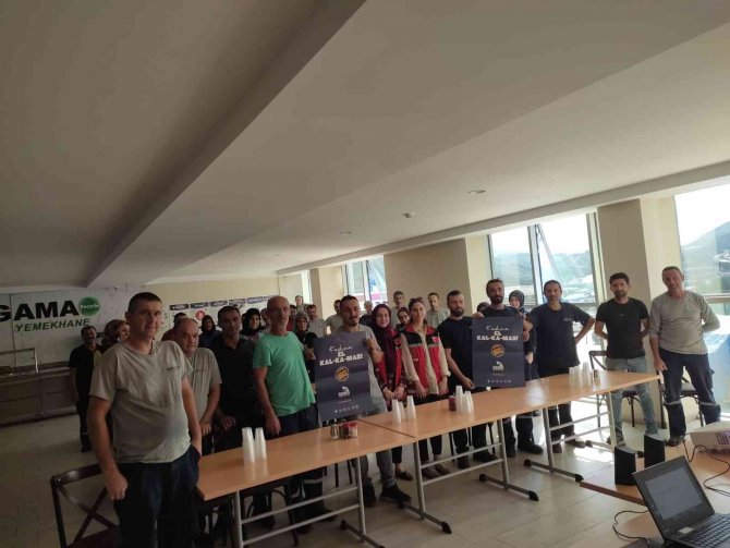 Fabrika Çalışanlarına Eğitim Verildi