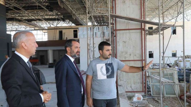 Başkan Şerifoğulları: “Yeni Şehirler Arası Otobüs Terminali’nin İnşa Çalışmaları Hızla Devam Ediyor”