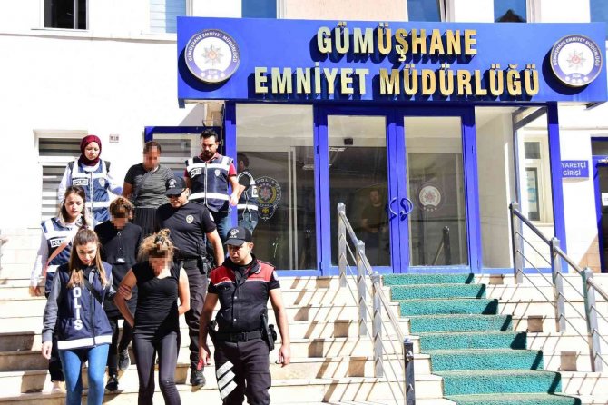 Gümüşhane’de Altın Hırsızı Çete Aynı Gün Yakalandı