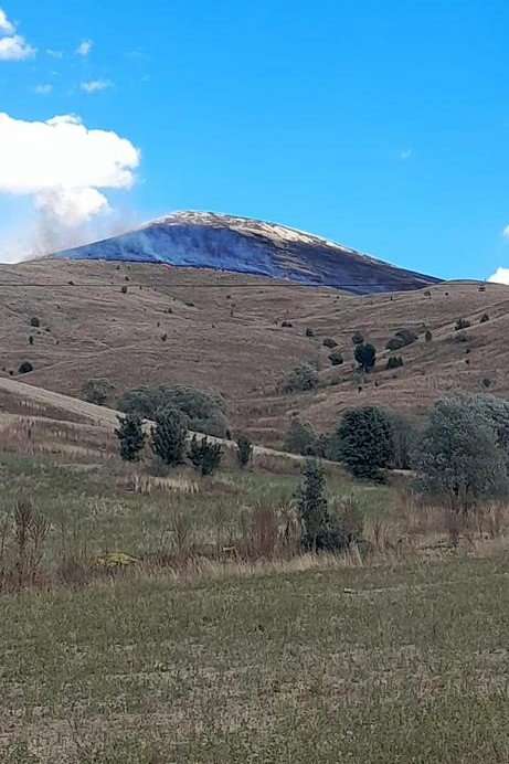 Gümüşhane’de 30 Dönüm Mera Alanı Yandı