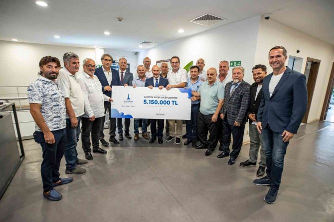 İ̇zmir Büyükşehir Belediyesinden Amatör Kulüplere 5 Milyon 150 Bin Liralık Destek