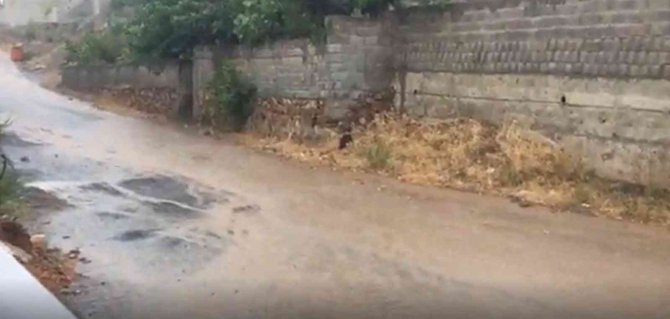 Kahramanmaraş’ta Sağanak Yağış Etkili Oldu