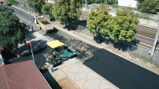 Yarımca Sahil Yolu Asfaltlandı