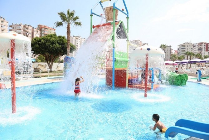 Mezitli Belediyesinin Aquapark’ndan 36 Bin Kişiyi Faydalandı