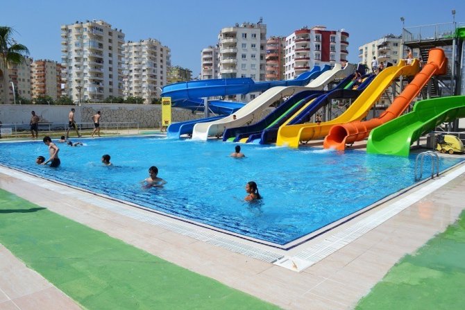 Mezitli Belediyesinin Aquapark’ndan 36 Bin Kişiyi Faydalandı