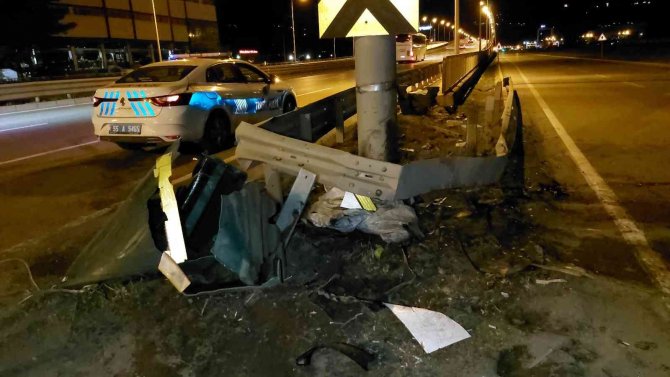 Samsun’da Trafik Kazası: 1 Yaralı