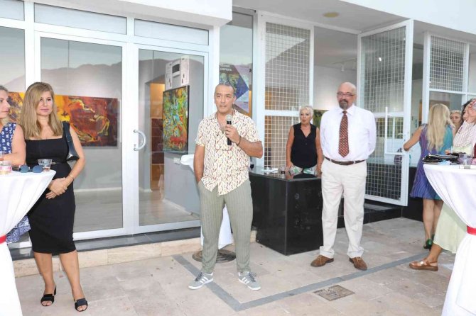 Sanatçı Sarpkaya’dan Marmaris’te Bir Sergi, Bir Söyleşi