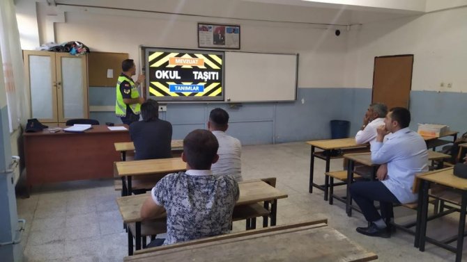 Siirt’te Jandarmadan Okul Servis Araçlarına Yönelik Denetim