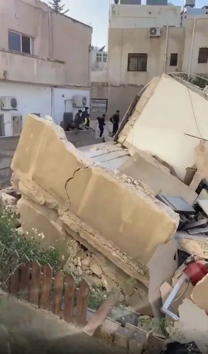 Ürdün’de Bina Çöktü: 1 Ölü, 11 Yaralı
