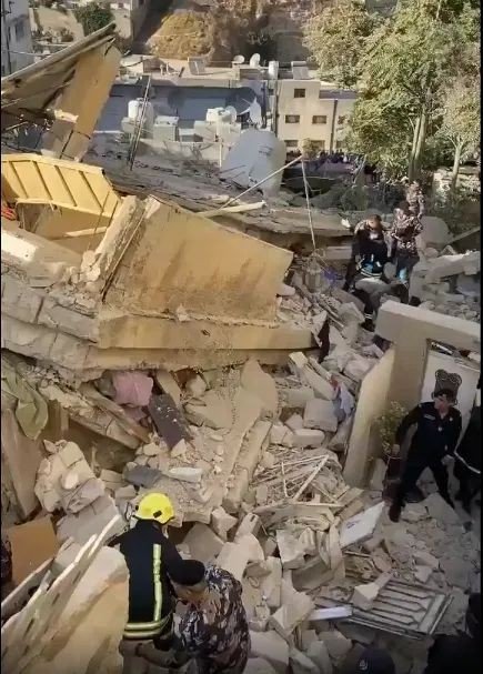 Ürdün’de Bina Çöktü: 1 Ölü, 11 Yaralı