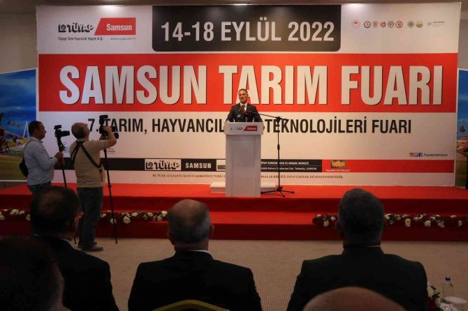 Samsun 7. Tarım Fuarı Açıldı