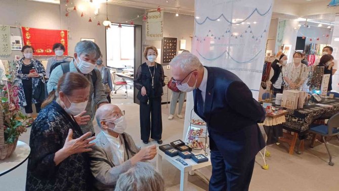 Japon Zanaatkarların İşlediği El Emeği Yemeni Oyaları, Tokyo’da Görücüye Çıktı