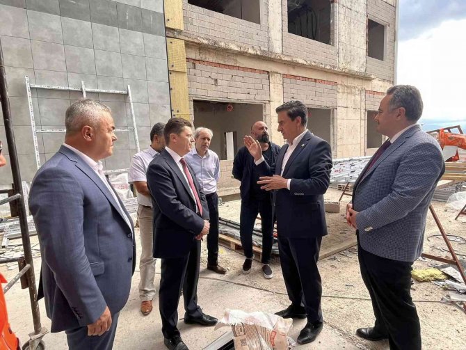 Ak Parti Teşkilatı Yatırımları İnceledi