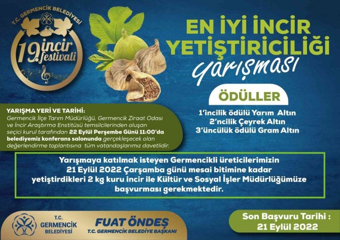 Germencik, En İyi İncir Yetiştiricisini Seçecek