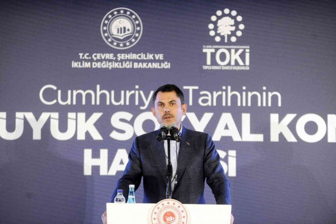 Cumhuriyet Tarihinin En Büyük Sosyal Konut Hamlesine Başvuru Yağmuru