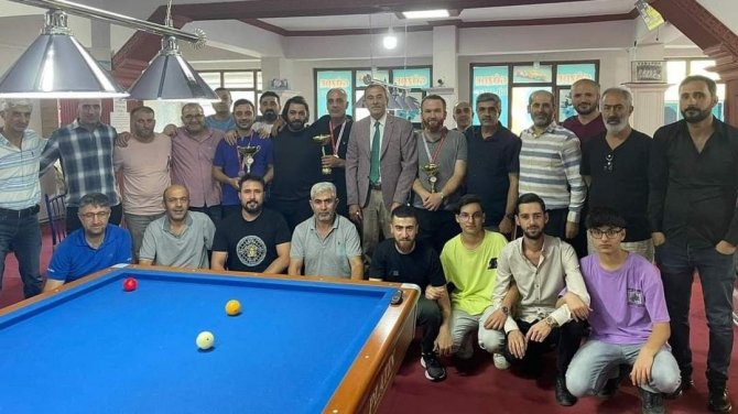 Van’da “Üç Bant Bilardo İ̇l Birinciliği” Turnuvası