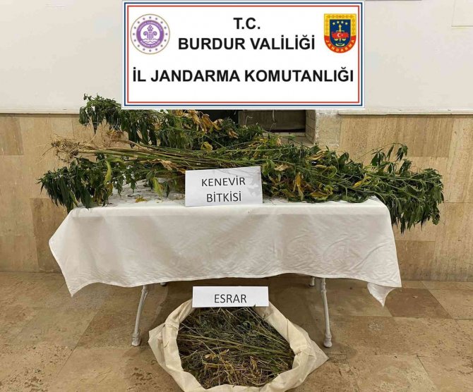 Burdur’da Uyuşturucu Operasyonlarında 1 Tutuklama