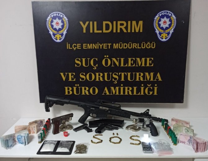 Bursa’da Uyuşturucu Operasyonu