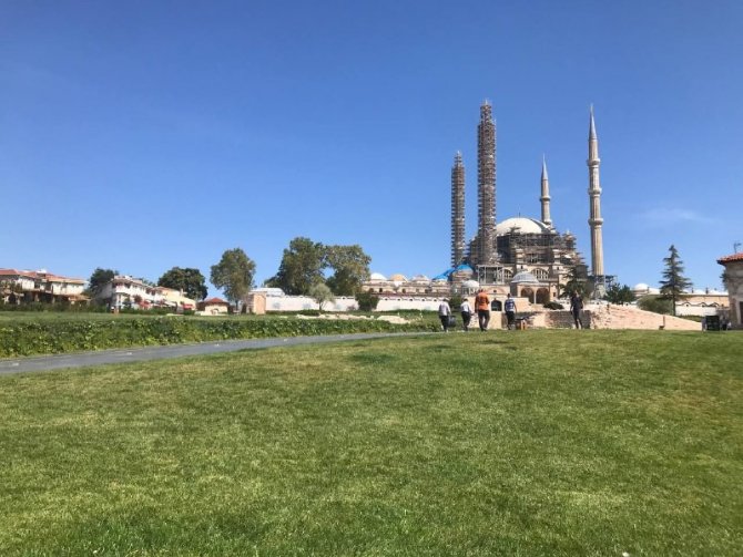 Selimiye Camii Çevresini Güzelleştirecek Proje Esnafı Sevindirdi