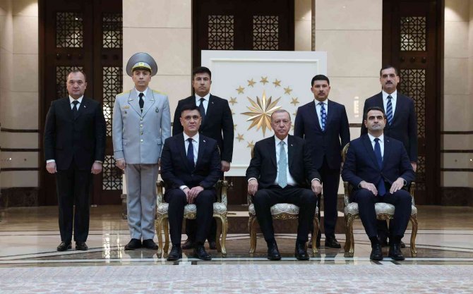 Cumhurbaşkanı Erdoğan, Türkmenistan Büyükelçisi Ishanguliyev’i Kabul Etti