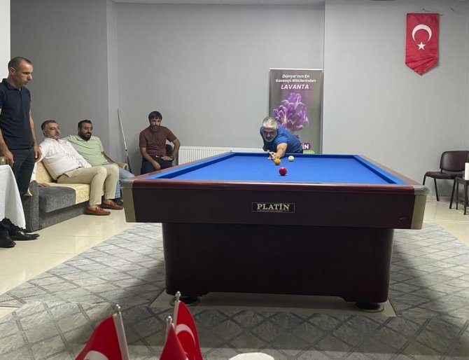 Elazığ’da Bilardo Şampiyonası Sona Erdi
