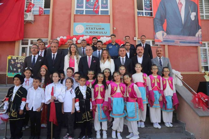 Gölbaşı Belediyesi İ̇lköğretim Haftası Kutlaması Gerçekleştirdi