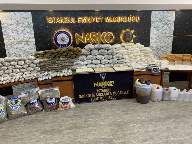 İ̇stanbul’da Son 1 Ayda 455 Kilogram Ve 494 Bin Adet Uyuşturucu Madde Ele Geçirildi