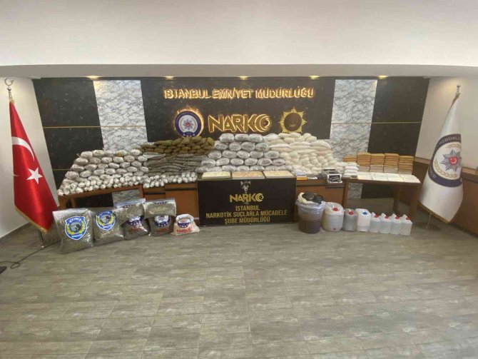 İ̇stanbul’da Son 1 Ayda 455 Kilogram Ve 494 Bin Adet Uyuşturucu Madde Ele Geçirildi