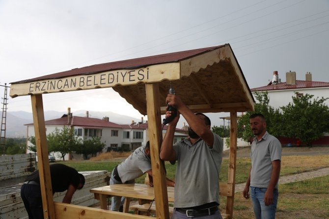 Kent Mobilyalarını Yenileme Çalışmaları Devam Ediyor