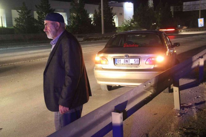 İ̇ki Otomobilin Karıştığı Kazada 1 Kişi Yaralandı