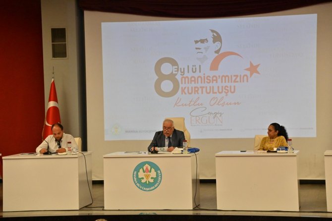 Meclis’te Manisa Büyükşehir’in Çalışmaları Anlatıldı