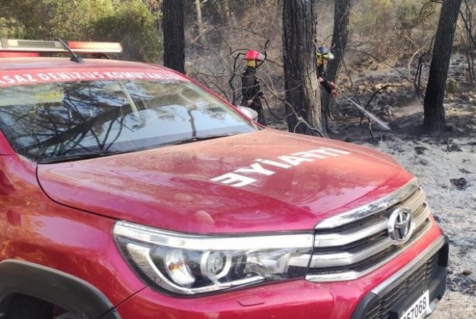 Polis Ve Asker Omuz Omuza Verdi, Alevlere Müdahale Etti