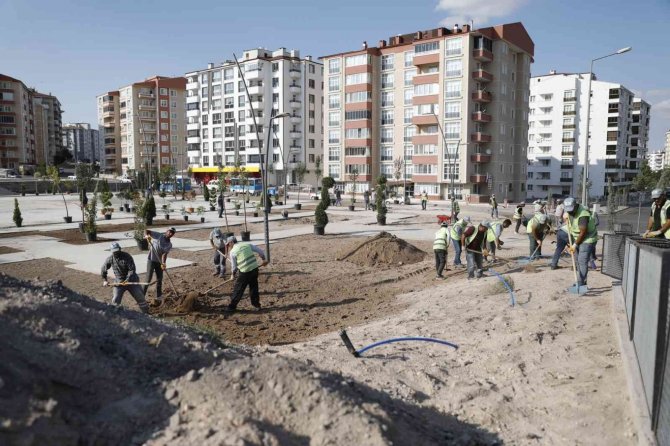 Cevher Dudayev Mahallesi’ne Yeni Park