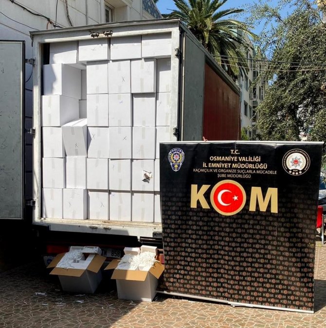 Osmaniye’de Kaçakçılık Operasyonları