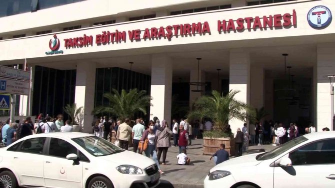 Taksim Eğitim Ve Araştırma Hastanesi’nde Yangın Paniği