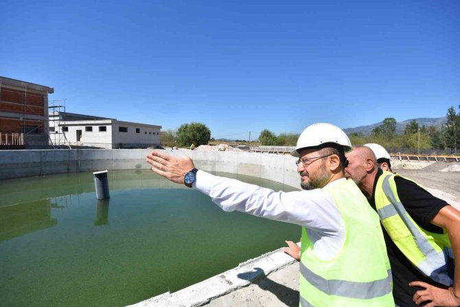 Niksar’da 8 Milyon 900 Bin Euro Maliyetli “Atıksu Arıtma Tesisi” Projesi Devam Ediyor