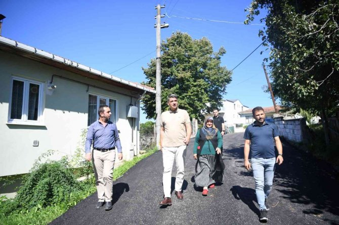 Kartepe’nin 3 Mahallesinde Üstyapı Çalışması Bitti