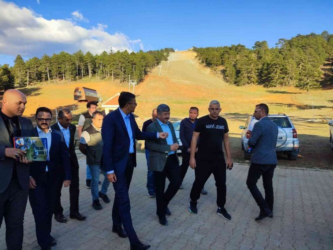 Vali Ali Çelik, Muratdağı Termal Ve Kayak Merkezi’nde